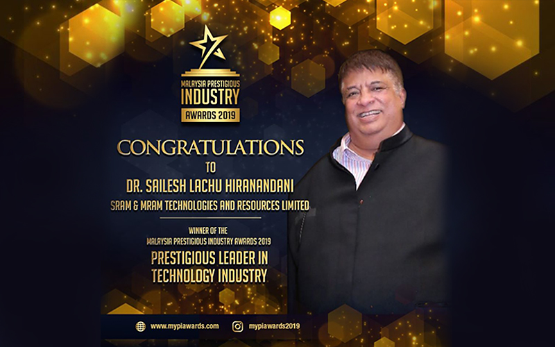 SRAM & MRAM Group’s new feather in the cap from Malaysia Prestigious Industry Awards 2019